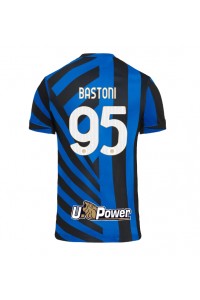 Inter Milan Alessandro Bastoni #95 Voetbaltruitje Thuis tenue 2024-25 Korte Mouw